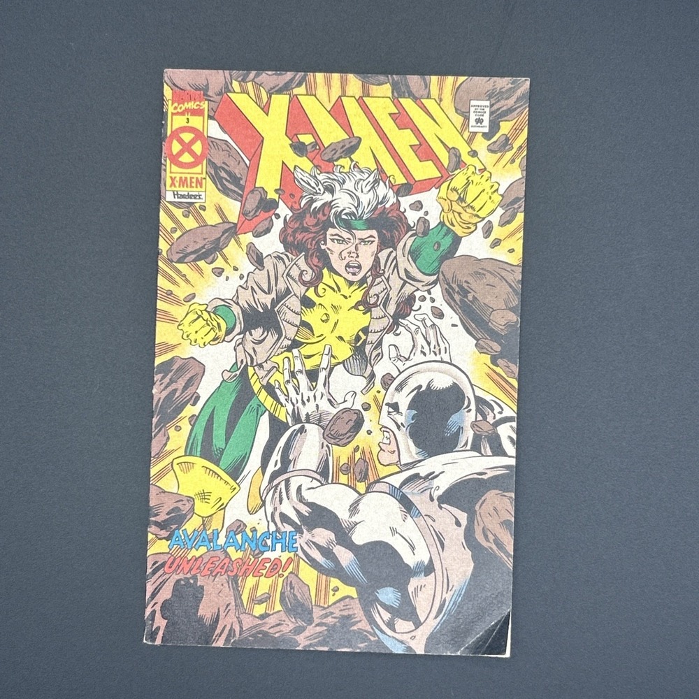 X-MEN Mini Comic Book 1995 Hardees promotional giveaway‎ Avalanche Unleashed